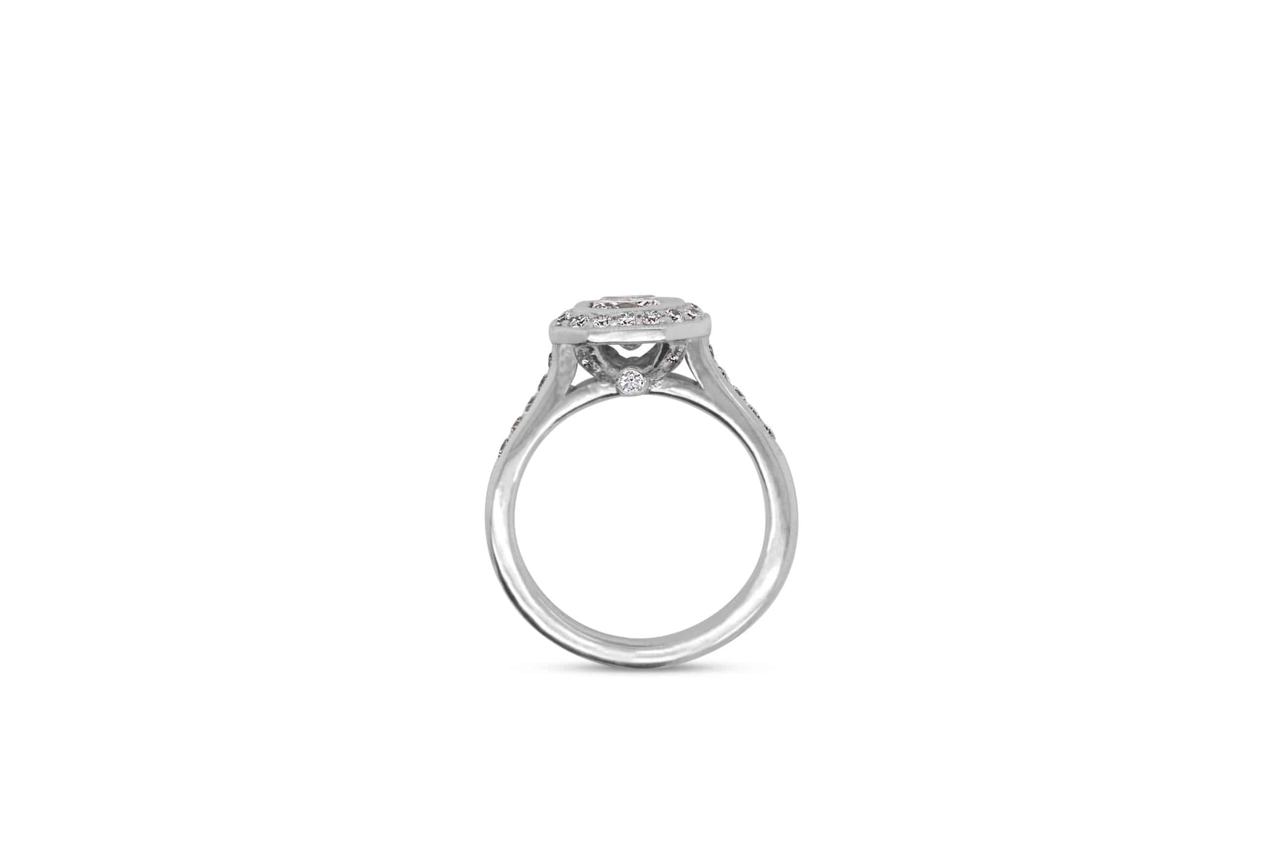 Gelin Abaci Tension Diamond Engagement Ring TR-209